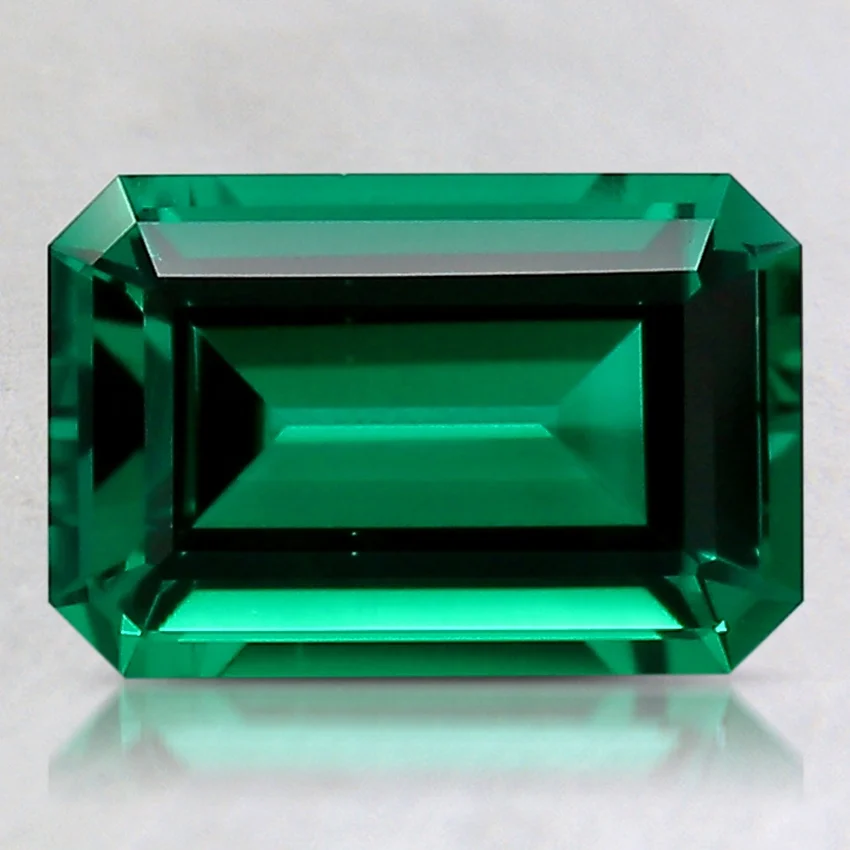 diamond video 9x6mm Lab Grown Emerald 9x6mm Lab Grown Emerald, smalladditional view 1 9x6mm Lab Grown Emerald